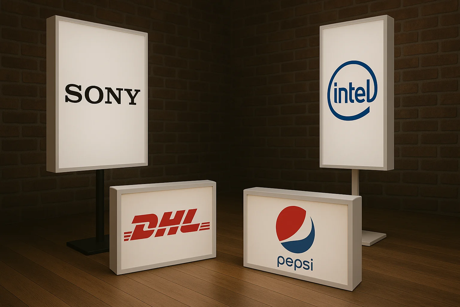 10 cm Çift Taraflı Ledbox & Lightbox